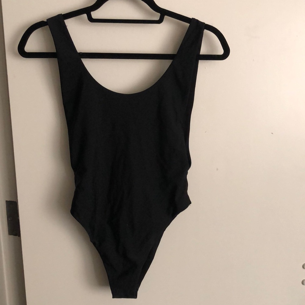 Aerie Black One Piece Bathing Suit